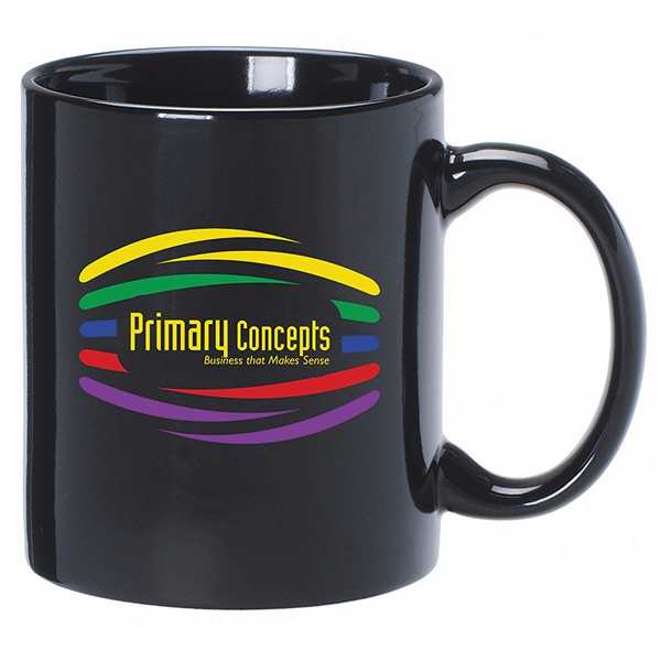 Blue Color Mugs, Custom Printed With Your Logo!