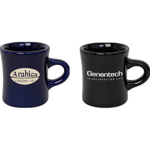 Ceramic Diner Mugs, Customized With Your Logo!