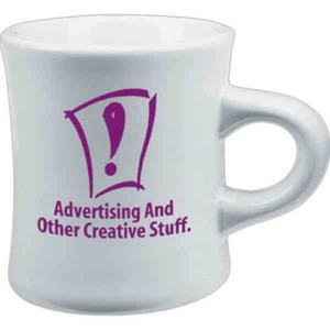 Ceramic Diner Mugs, Customized With Your Logo!