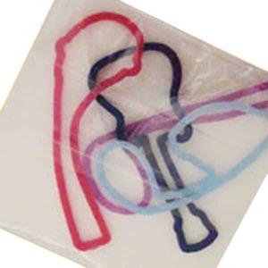 Chanukah Stock Shaped Silly Bands, Custom Designed With Your Logo!