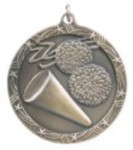 Cheerleading Shooting Star Medals, Custom Printed With Your Logo!