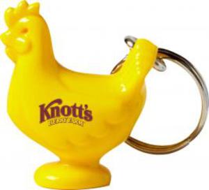 Chicken Keychains, Custom Imprinted With Your Logo!