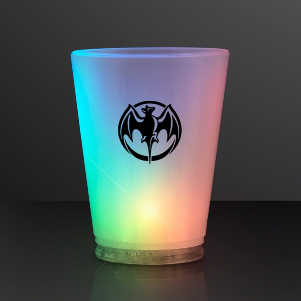 Plastic Flashing Shot Glasses, Customized With Your Logo!