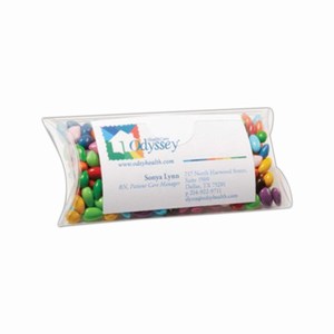 Chocolate M&M's Business Card Holders, Custom Printed With Your Logo!