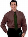 Custom Printed Blue Generation Men's Chocolate Twill Shirts