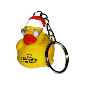 Christmas Holiday Rubber Ducks, Personalized With Your Logo!