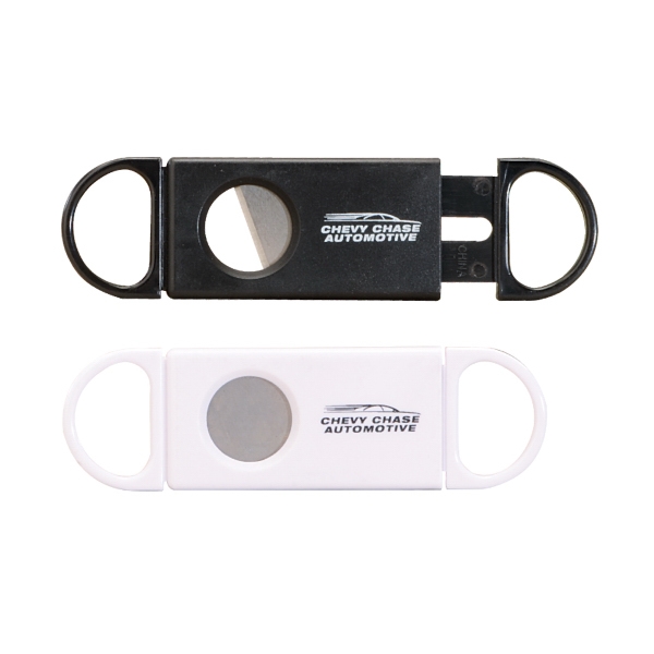 Plastic Cigar Cutters, Custom Imprinted With Your Logo!