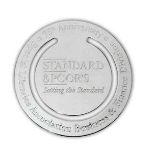 Circle Shaped Bookmarks, Custom Die Struck With Your Logo!
