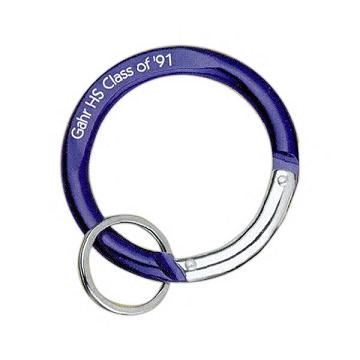 Custom Imprinted Circle Shaped Carabiners