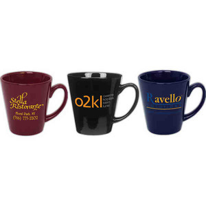 Ceramic Café Mugs, Customized With Your Logo!