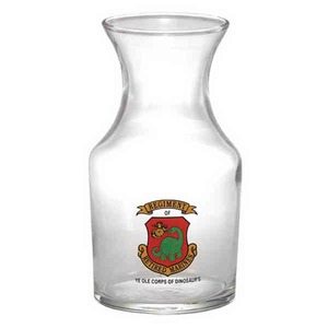 Glass Carafes, Custom Printed With Your Logo!