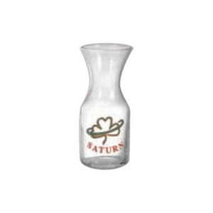 Glass Carafes, Custom Printed With Your Logo!