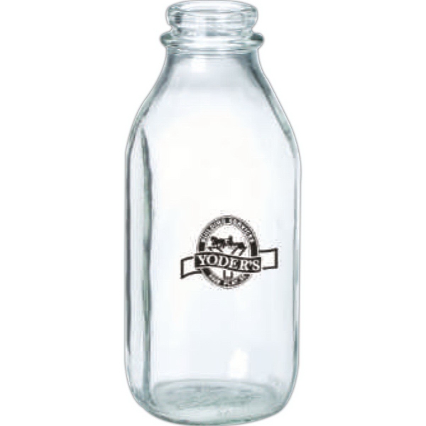 Milk Bottles, Custom Imprinted With Your Logo!