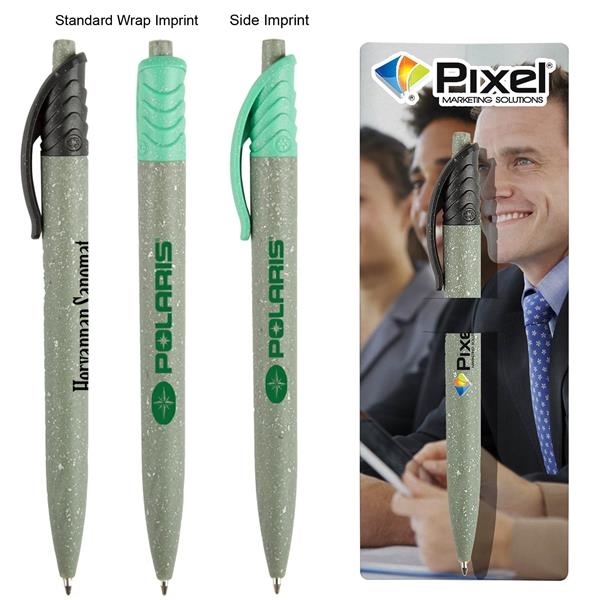 Recycled Material Pens, Custom Printed With Your Logo!