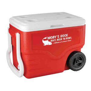 Coleman Wheeled Coolers, Custom Designed With Your Logo!