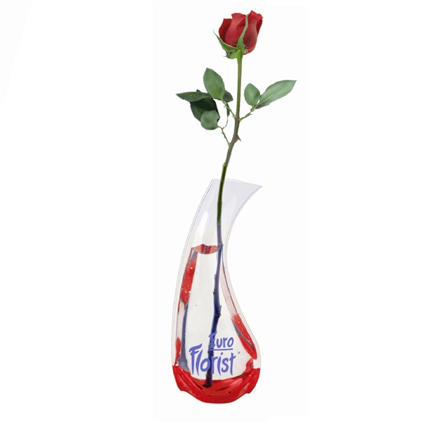 Flexible Flower Vases, Custom Imprinted With Your Logo!