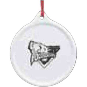 Color It Yourself Porcelain Ornaments, Personalized With Your Logo!