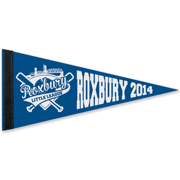 Custom Printed Horse Mascot Pennants