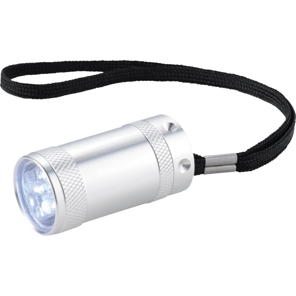 3 White LED Flashlights, Custom Printed With Your Logo!