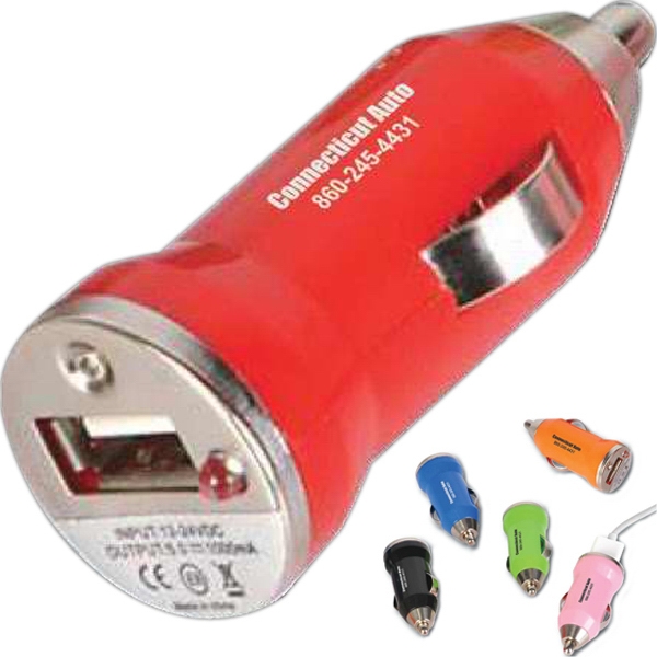 USB Car Chargers, Custom Printed With Your Logo!