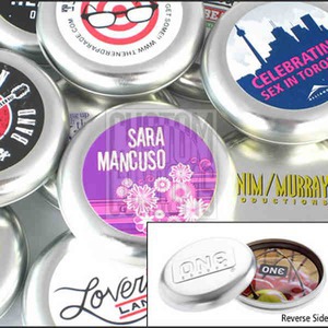 Condom Tins, Custom Imprinted With Your Logo!
