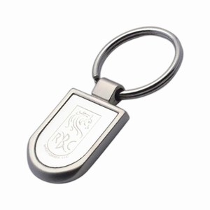 Satin Silver Key Tags, Custom Printed With Your Logo!