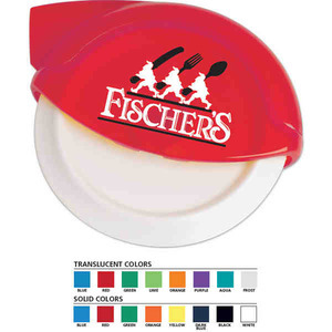 Contoured Handle Pizza Cutters, Custom Printed With Your Logo!
