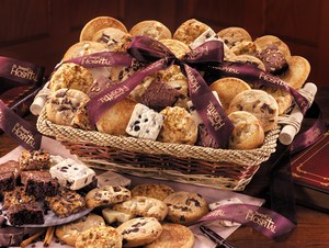 Cookie Basket Food Gifts, Custom Printed With Your Logo!