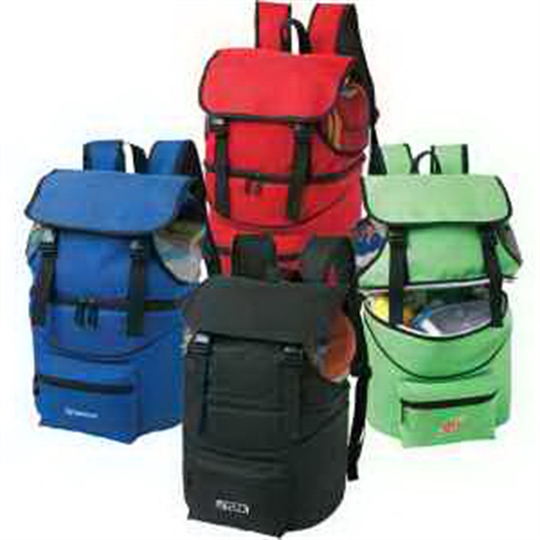 Custom Printed Canadian Manufactured Hide Away Cooler Backpacks