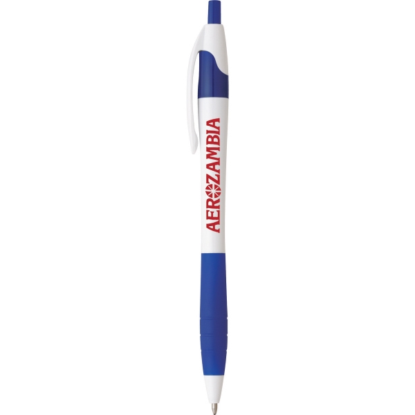 White Barrel Stick Pens, Custom Printed With Your Logo!