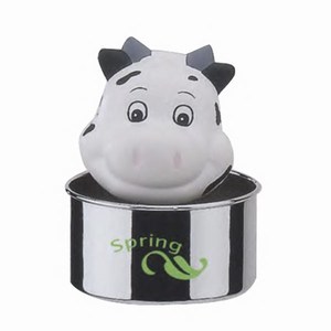 Custom Printed Cow Bobblehead