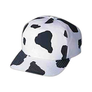 Cow Designed Hats, Custom Made With Your Logo!