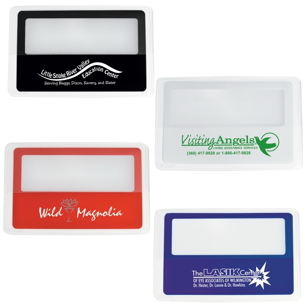 Custom Imprinted Credit Card Magnifiers