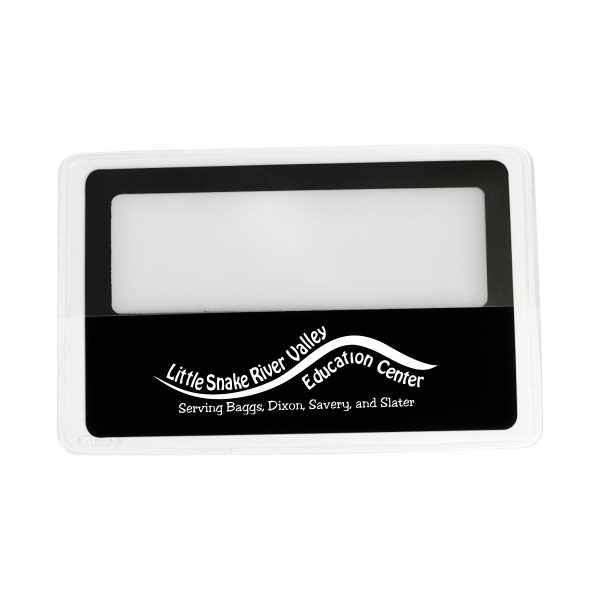 Credit Card Magnifiers, Custom Printed With Your Logo!