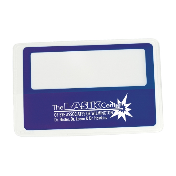 Credit Card Magnifiers, Custom Printed With Your Logo!