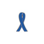 Custom Imprinted Crime Victims Rights Awareness Ribbon Pins