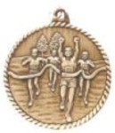 Cross Country High Relief Medals, Customized With Your Logo!