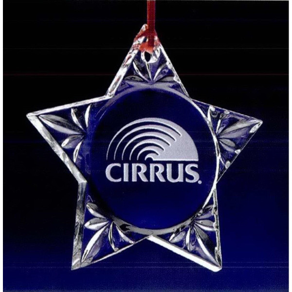 Portrait Christmas Ornament Crystal Gifts, Custom Decorated With Your Logo!