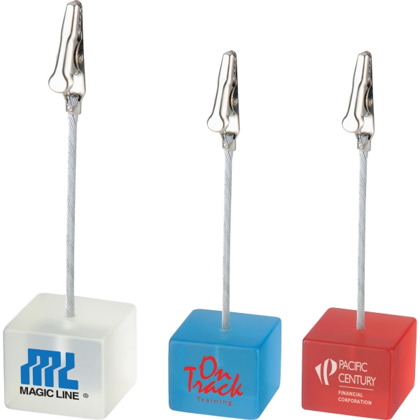 Cube Memo Holders, Custom Printed With Your Logo!