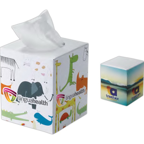 Tissue Boxes, Custom Imprinted With Your Logo!