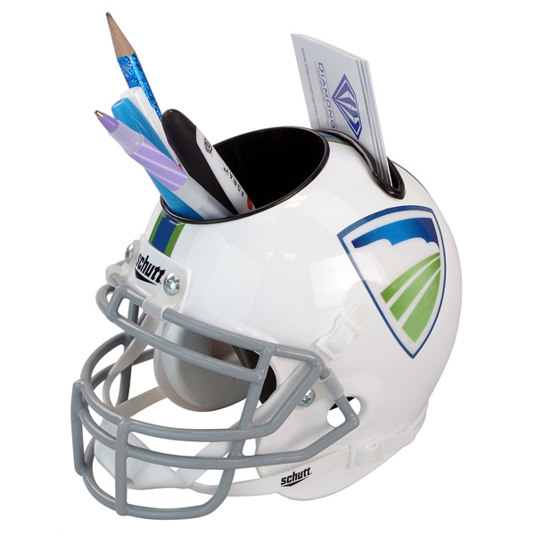 Football Helmet Desk Caddies, Custom Printed With Your Logo!