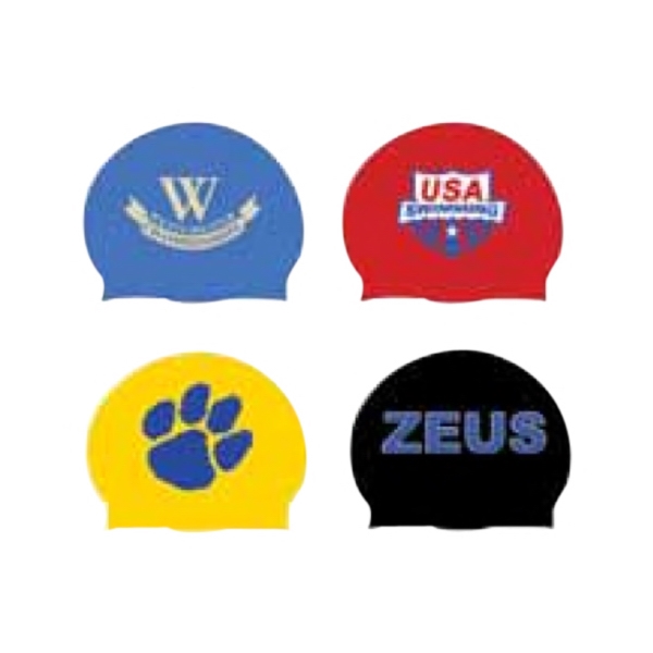 Swimming Sport Swim Caps, Custom Made With Your Logo!
