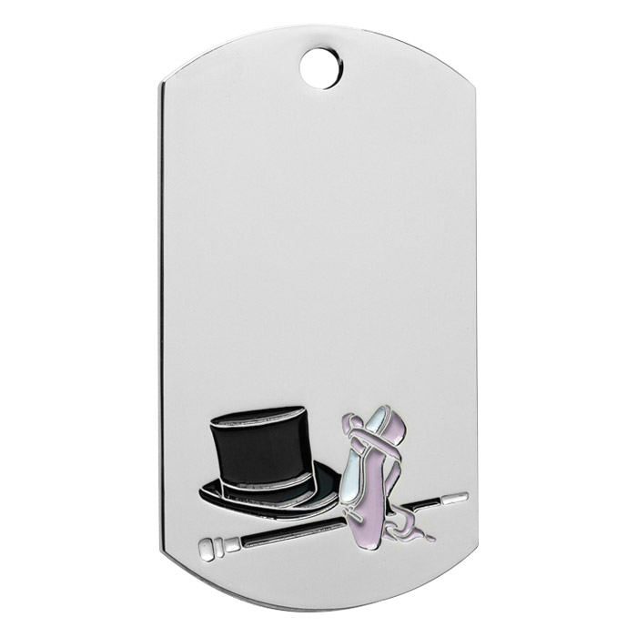 Custom Imprinted Dance Dog Tags