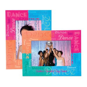 Dance Paper Picture Frames, Custom Imprinted With Your Logo!