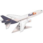 Personalized Dc-10 Foam Airplanes