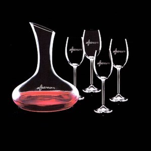 Custom Printed Crystalline Carafes