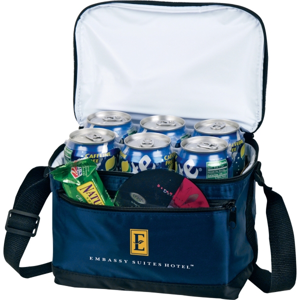 6 Pack Insulated Bags, Custom Printed With Your Logo!