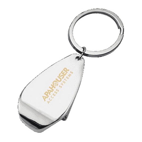 Custom Printed 1 Day Service Split Key Ring Bottle and Can Openers
