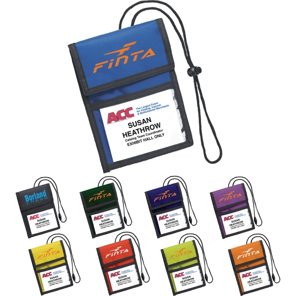 1 Day Service Deluxe ID and Badge Holders, Custom Imprinted With Your Logo!
