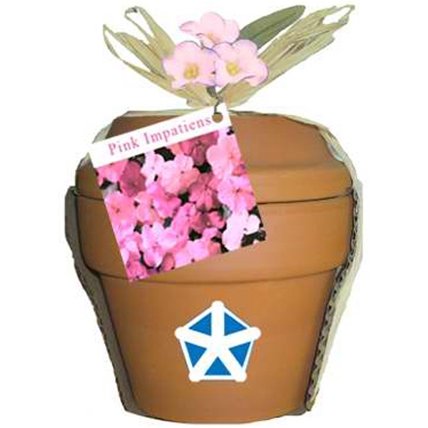 Butterfly Flower Plant Kits, Custom Decorated With Your Logo!